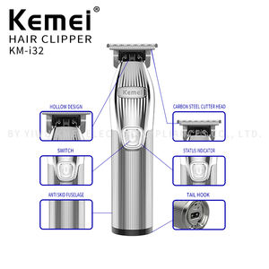 <span class=keywords><strong>KM</strong></span>-<span class=keywords><strong>i32</strong></span> Tondeuse à cheveux professionnelle de qualité supérieure, recharge rapide, durable, portable, pour hommes, salon de coiffure, machine de coupe de cheveux sans fil - Product Image 4