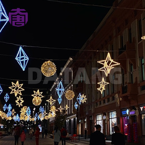 ไฟ LED สายยาวสำหรับภายนอกอาคาร กันน้ำ IP65 ปรับสีได้ โครงเหล็ก ติดตั้งง่าย ดีไซน์ใหม่ ไฟตกแต่งวันหยุดคริสต์มาส - Product Image 2