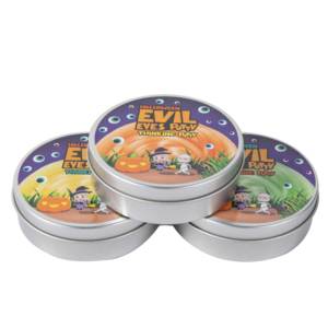 Halloween Evil Eves Putty Glow in the Dark Silica Clay Hand Putty Stress Relief Supr Putty Educational Toy - Product Image 3