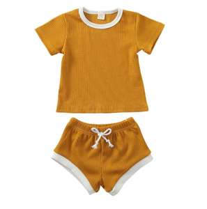 Conjunto de Ropa para Niños, Estilo Nuevo, Pantalones Cortos Informales para Bebé, Ropa de Verano de Algodón Orgánico de Alta Calidad, 1-6 Años - Product Image 4