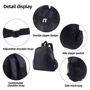 <span class=keywords><strong>Sac</strong></span> à <span class=keywords><strong>dos</strong></span> de randonnée léger et pliable en polyester imperméable pour hommes et femmes - Product Image 4