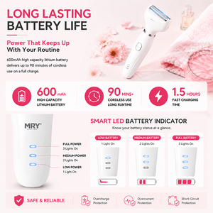Kit de toilettage corporel pour femmes MRY 6 en 1, 90g, rasoir léger pour femmes, tondeuse à sourcils, tondeuse à <span class=keywords><strong>poils</strong></span> <span class=keywords><strong>du</strong></span> <span class=keywords><strong>nez</strong></span>, rechargeable, IPX5, OEM ODM - Product Image 4