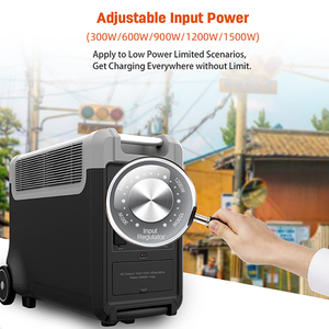 Estación de Energía Portátil Lifepo4 de 3840 Wh y 3600 W, Generador Solar con Asa Resistente para Uso Doméstico, Cortes de Energía y Camping - Product Image 6