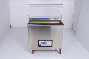 เครื่องซีลสูญญากาศแบบกึ่งอัตโนมัติขนาดเล็ก 2 กก. สำหรับบรรจุภัณฑ์ชา ไก่ เนื้อ ชีส ข้าว เบรดเจอร์ แฮม อาหารทะเล - Product Image 3