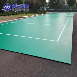 Piso de tenis de voleibol de vinilo de plástico popular y barato para <span class=keywords><strong>campos</strong></span> de canchas deportivas de interior - Product Image 6