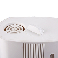 Humidificateur d'air électronique à brume chaude Comfort Home avec niveau d'eau visible et grand réservoir pour les espaces de vie