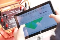 Équipement d'exploration IP 2D/3D, appareil de mesure de la résistivité électrique ERT, instrument d'imagerie pour l'exploration souterraine d'eau, de minéraux et de métaux