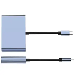 Wholesale Multi Port Expansion Dock HD-MI Docking Stations 3.0 USB Hub Type C to HD-MI PD Port Replicator