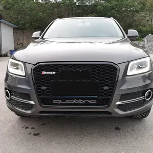 RSQ5 front grill für Audi Q5 SQ5 frontschürze grill RSQ5 rahmen quattro stil für Audi Q5 mitte grille 2012-2018