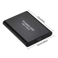 Unità a stato solido Sata Usb 3.0 fino a 1TB 2TB 4TB 8TB 16TB 30TB 64TB 128TB 256TB disco rigido esterno PSSD per PC portatile