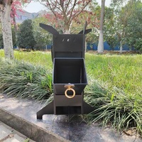 Barbecue portable détachable, réchaud fusée, poêle à bois d'extérieur, allume-feu, grilles BBQ pliables pour le camping et l'alpinisme