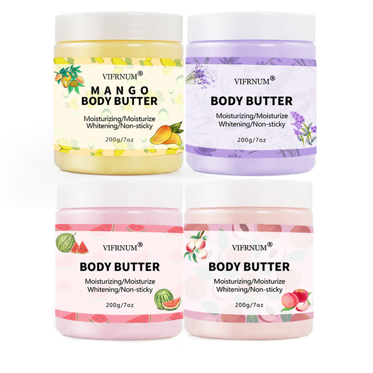 Собственная торговая марка, портативное органическое масло для тела, увлажняющее средство для тела, викко, масло ши, манго, персик, розовый фрукт, взбитое масло для тела