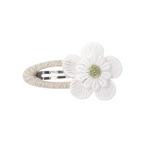 Barrettes à cheveux BB 2026 faites à la main, petites pinces à cheveux marguerite, accessoire pour filles, nouveau design, broderie florale, motif dessin animé tendance pour fête - Product Image 3