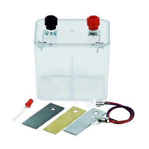 Lise Fizik ve Kimya Öğrencileri için Elektrokimyasal Deney Gösteri Modeli Galvanik Hücre Elektrolizi - Product Image 5