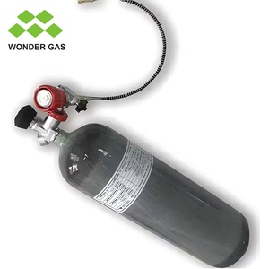 Originele fabrieks Ce 6.8L 4500Psi duikfles van koolstofvezel, koolstofvezel 300 bar luchtfles met ventiel - Product Image 4