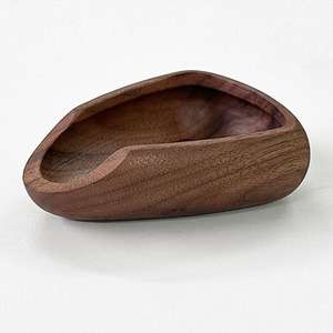 Bandeja de Madera para Granos de Café al por Mayor con Plato de Madera Negra para Entusiastas y Baristas - Product Image 6