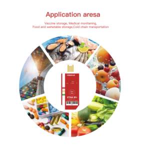 Registrador de Temperatura de Uso Único para Alimentos e Produtos Farmacêuticos ZTAG-EU, Exportação USB Fácil, Monitoramento de Alta Precisão - Product Image 3