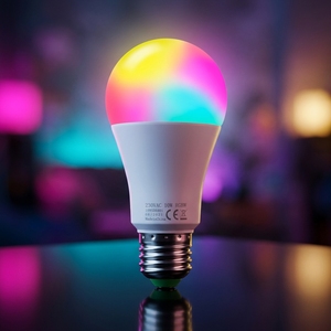 หลอดไฟ LED อัจฉริยะ Fxpot คุณภาพสูง ราคาโรงงาน RGBW ปรับความสว่างได้ CRI 80 รับประกัน 2 ปี ขั้ว E26/E27/B22 AC 85-265V 10W - Product Image 5
