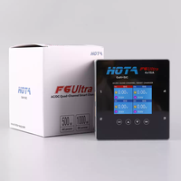 Chargeur intelligent HOTA F6 Ultra AC/DC double mode 4 canaux 1000W à quatre ports pour LiPo 1-6S de quadricoptère RC