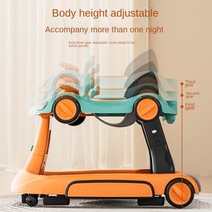 <span class=keywords><strong>2026</strong></span> Katlanabilir Çok Fonksiyonlu Bebek Yürüteci Devrilmez 6-18 Ay Arası Bir Yaşındakiler İçin Dayanıklı Plastik Gövde - Product Image 1