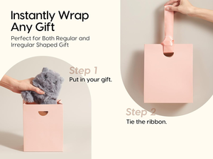 Juego de Bolsas de Regalo de Papel Surtidas con Asas de Cinta Reutilizables de 10 Colores para Niñas, Cumpleaños, Despedida de Soltera, Fiestas - Product Image 5