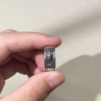 Bague de protection Pixiu Mantra, ajustable, en argent thaïlandais rétro, avec crapaud doré et Sutra du Cœur, style punk Feng Shui, pour femmes et hommes