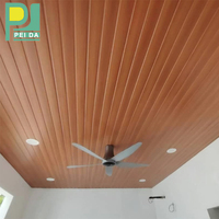 Installation de plafond de salle de conseil dans le panneau de PVC