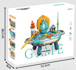 Jeu de pêche éducatif pour deux joueurs, jouets de table amusants, assemblage parent-enfant, dessin animé, jouets de pêche éducatifs pour tout-petits, pour enfants - Product Image 6
