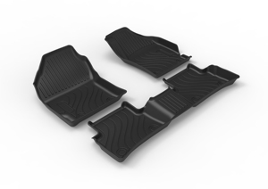 Tapis de sol de voiture toutes saisons en TPE pour <span class=keywords><strong>Toyota</strong></span> <span class=keywords><strong>Corolla</strong></span> <span class=keywords><strong>Touring</strong></span> Sports RHD Russie <span class=keywords><strong>2019</strong></span>-2024, ensemble complet, 100 % imperméables, faciles à nettoyer - Product Image 2