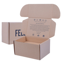Caja de papel corrugado de alta gama con cartón corrugado ecológico Precio de fábrica Logotipo personalizado para Kit de Crema para Ojos Embalaje de velas