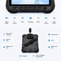 Tableta GNSS TB80 de 8 Pulgadas, IP67 Resistente al Agua, Receptor RTK de Alta Precisión, Tableta para Trabajo de Campo, Topografía, Mapeo y Recopilación de Datos