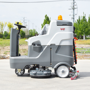 เครื่องขัดพื้นแบบขับเคลื่อนด้วยแบตเตอรี่รุ่นใหม่ ขนาด 1200 มม. พร้อมที่รีดน้ำ 180 ลิตร สำหรับการดูดซับน้ำอย่างรวดเร็ว - Product Image 2