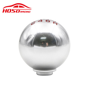 HOSO RACING Car Gear <b>Knob</b> M10x1.5 Aluminum Alloy 5 6 Speed Manual Transmission <b>Shift</b> Lever For Honda Fit Civic - Product Image 1