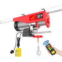 Nouvelle mini palan électrique sans fil à télécommande, outil de levage portable pour garage, atelier et rénovation domestique