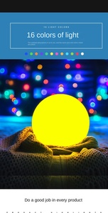 Bola de Plasma LED para Jardín, Luz Solar Led Resplandor para Piscina, Bola de Brillo Led, Luz Flotante, Luz Led Decorativa para Jardín - Product Image 6