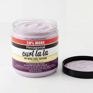 Crème Coiffante Définissante pour Cheveux Secs et Cuir Chevelu, Nourrissante et Douce, Effet Longue Durée, Activateur de Boucles - Product Image 2