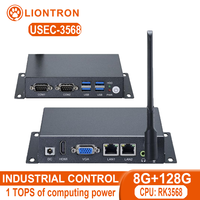 Carte de développement Liontron Rockchip RK3568 Arm 8 Go 128 Go 1 TOPS de puissance de calcul, unité PC industrielle IA, terminal POS intelligent IoT