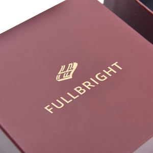 Boîte d'emballage rigide personnalisée, écologique, haut de gamme, pour ensemble de bijoux, avec logo estampé à l'or, collier, bague, boucles d'oreilles, boîte cadeau en papier - Product Image 3