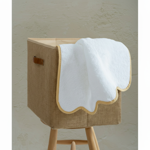 Toalla de Mano de Felpa con Ribetes, 100% Algodón, Alta Calidad, Secado Rápido, Toalla Turca Suave y Esponjosa - Product Image 1
