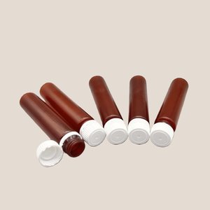 Bouteille vide en plastique <span class=keywords><strong>de</strong></span> qualité alimentaire 10ML 20ML 30ML pour liquides buccaux, pilules et capsules, double compartiment avec couvercle, pour produits <span class=keywords><strong>de</strong></span> santé - Product Image 4