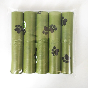Sacs à déjections canines biodégradables de haute qualité, vente chaude, fabrication sur mesure, sacs à déchets pour animaux de compagnie jetables, sacs à déjections canines biodégradables en plastique - Product Image 2