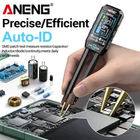 ANENG GN703 Pince de mesure intelligente LCR, Testeur SMD portable, Multimètre numérique portatif pour Capacité, Résistance, Inductance et ESR