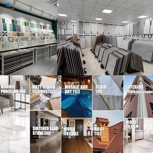 Azulejo de Porcelana Pulido de Lujo 800x800mm Negro Blanco Gris con Ilusión 3D para Vestíbulo de Oficina - Product Image 6