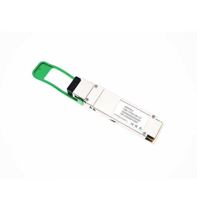 Yunvo QSFP-100G-CWDM4-S 100G QSFP28 2km Optical Transceiver SR4 LX4 LR4 ER4 ZR4 100m 20km 40km 80km QSFP-100G-SM-SR