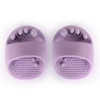 Correcteur d'hallux valgus à 5 doigts avec semelle extérieure en EVA et doublure en gel pour femmes et hommes - Soulagement de l'hallux valgus