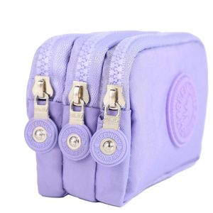 Nueva Bolsa de Llaves Simple Estilo Coreano para Hombre y Mujer, Monedero Impermeable de Nailon, Cartera Portátil para Tarjetas con Cierre para Viajes al Aire Libre - Product Image 3