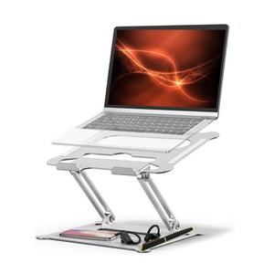 Soporte Portátil de Aluminio para Laptop, Elevador y Soporte Multiángulo con Ventilación para Elevar el Soporte de la Laptop para Mac, Notebook, Lenovo - Product Image 2