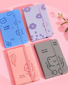Mini Libreta A7, Cuaderno Bonito con Cubierta Gruesa de Cuero PU, Correa y Diseño Impreso para Enfermeras, con Costuras Reforzadas - Product Image 3