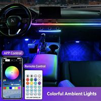 Lumière d'ambiance décorative pour voiture DragOne/Two/four Central Control Illusion, contrôle par application, modification sans câblage en voiture