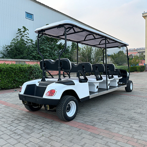 Golf Cart elettrico da 8 posti a 4 ruote Gulf <span class=keywords><strong>Club</strong></span> Car con 8 posti a motore elettrico Golf Cart - Product Image 3